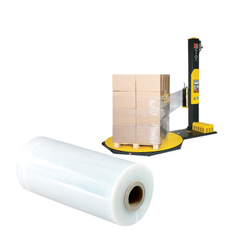 Pack Palettenfolie Lieferant PE-Klebe-Stretchfolien-Verpackungsmaschine Verwenden Sie Palettenverpackungsfolie